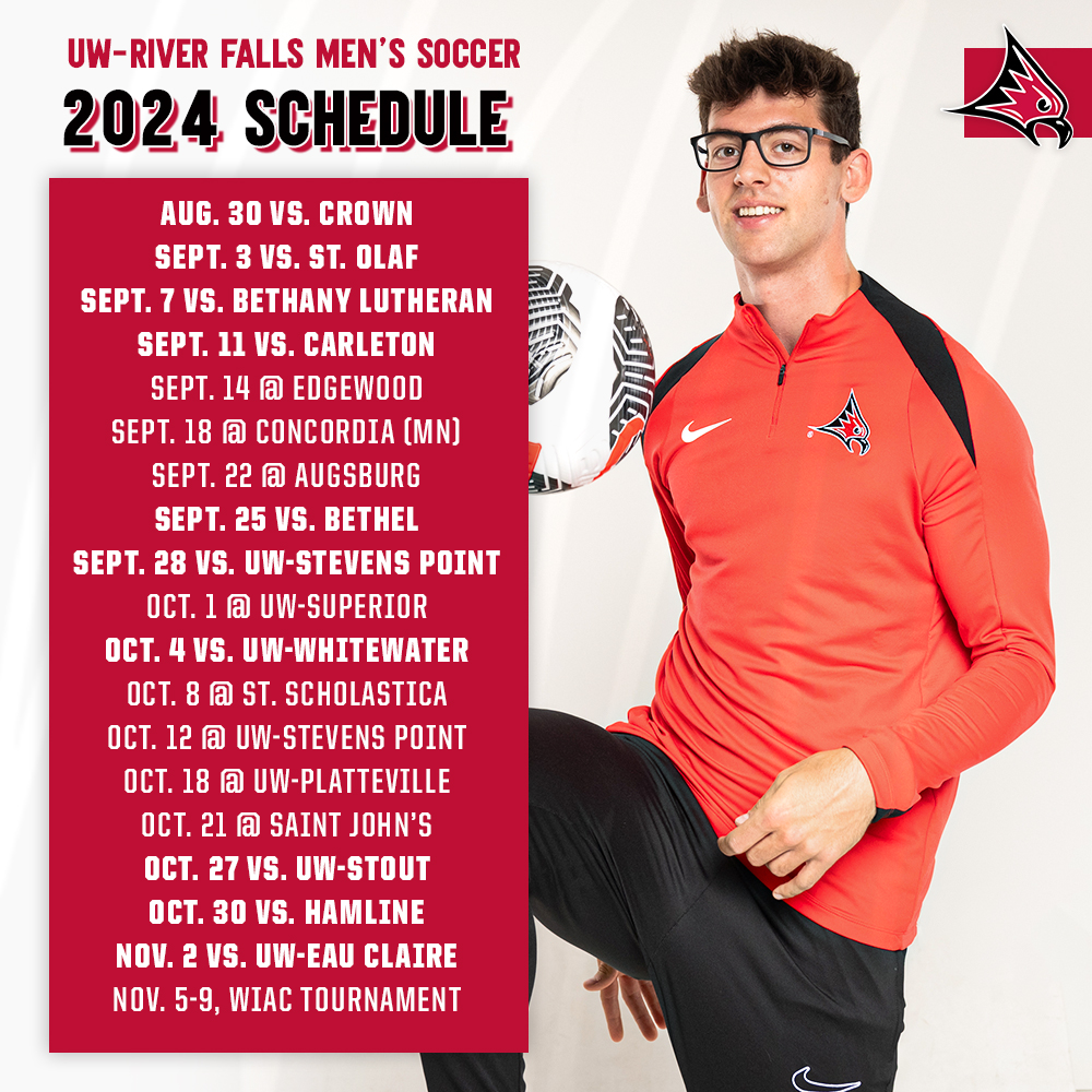 One step closer to the inaugural @UWRFMensSoccer season! The 2024 schedule is here ⚽️ 🗞️ » bit.ly/3UEZgBT #FFT