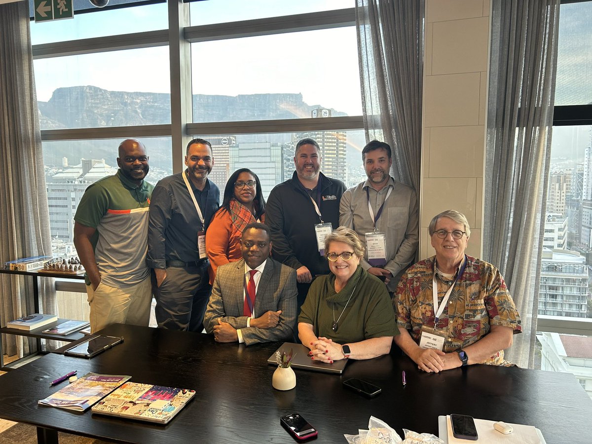 DAWN Meeting of HIHG researchers and AfDC Principal Investigator, Dr Rufus Akinyemi at AAIC Satellite meeting, Cape Town , South Africa
