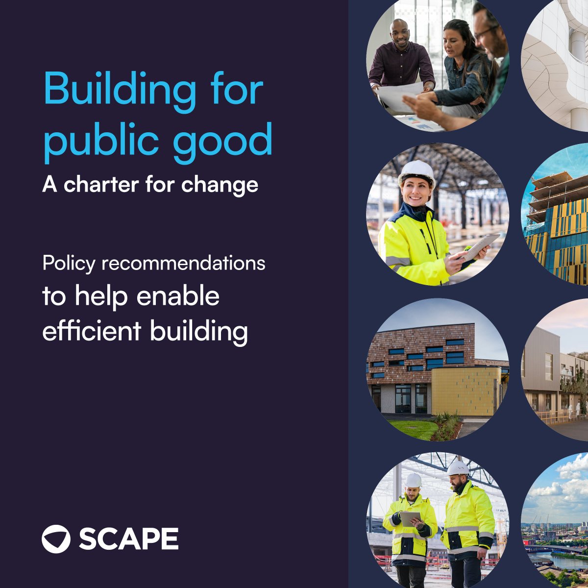 Our policy paper, 'Building for Public Good: A Charter for Change,' offers a set of recommendations for the next UK Government to help improve the efficiency of the #publicsector and improve long-term strategic asset management. Read and download it here: eu1.hubs.ly/H08-GwR0