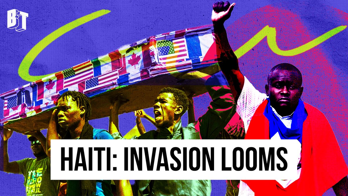 'The US created this seven-member presidential council that they hand-picked that agreed to foreign invasion of Haiti. It's not a democratically-elected group — it's the same old political class.' - Dr. Jemima Pierre @Blacks4Peace youtu.be/VtuffRdjGyg