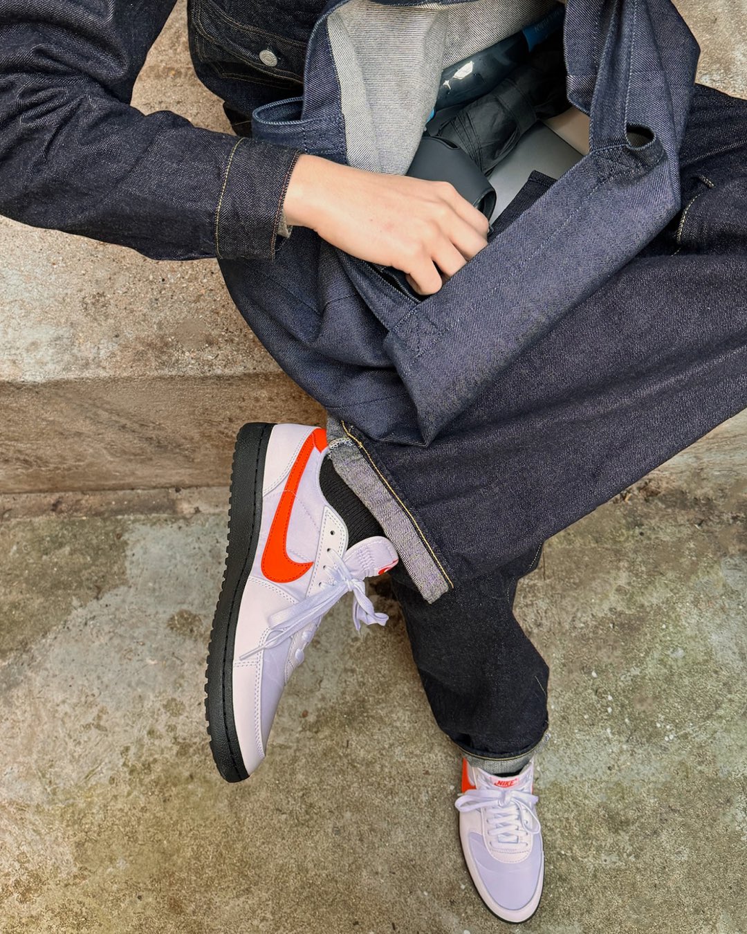 人気 ☆NIKE☆ FIELD GENERAL 82 WHITE AND ORANGE BLAZE NIKE FIELD GENERAL 82 SP WHITE/ORANGE BLAZE-BLACK （ナイキ
