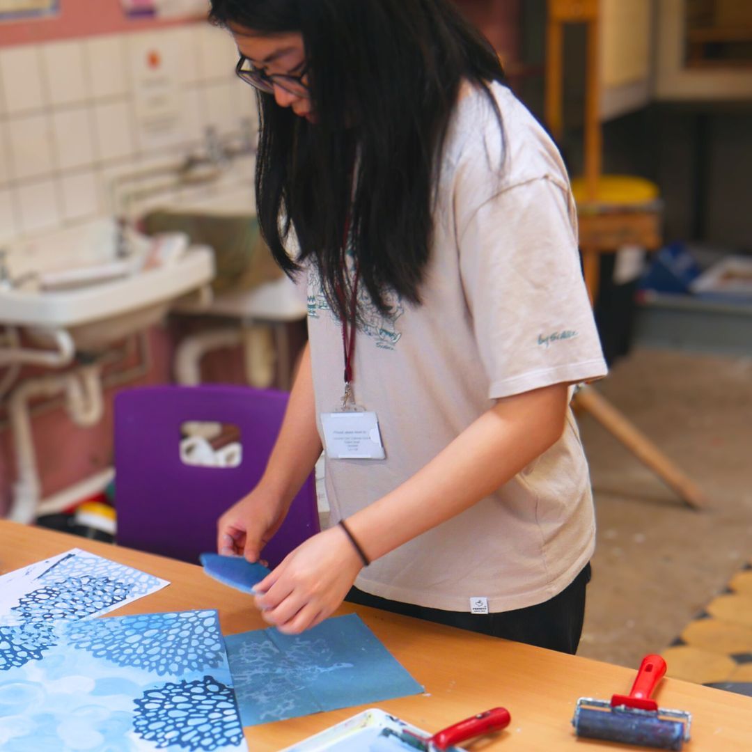 Our Y12s are working hard in the art department - we can't wait to see these pieces when they are finished! #LGGSDifference