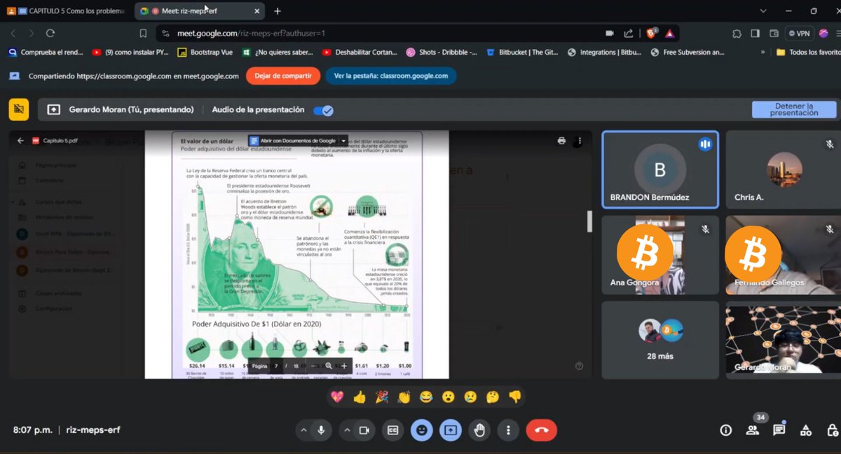 Yesterday, we taught Chapter 5 of the @MyFirstBitcoin_ Diploma in our online class. 🤗 We're as excited as ever to dive into the fascinating world of #bitcoin in the following chapters and future cohorts. A big thanks to @BTCAdvisors for all your support!