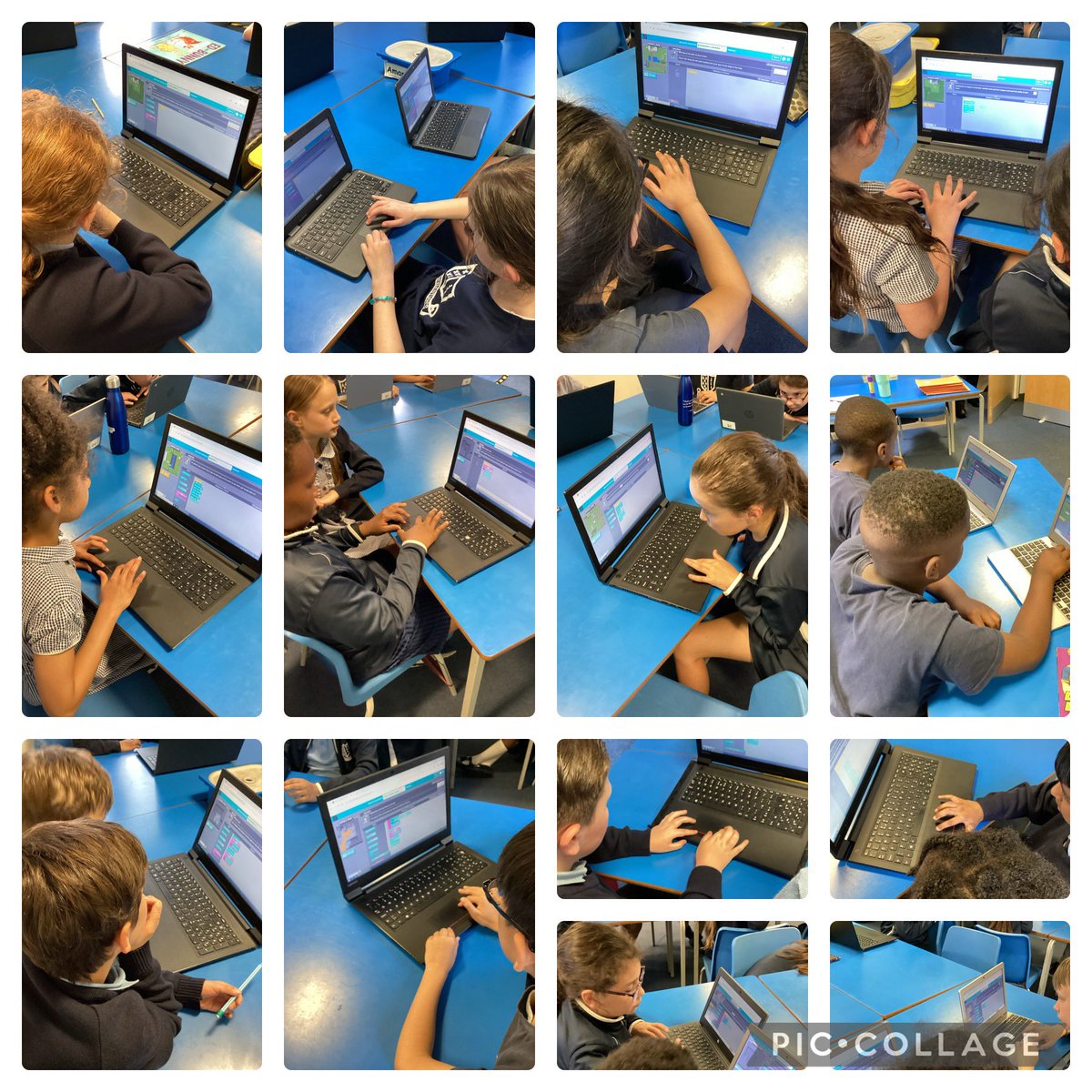 StSebsY4's tweet image. Today in computing, year four are using existing knowledge and skills to complete programming sequences. #sebscomputing @StSebastiansPri