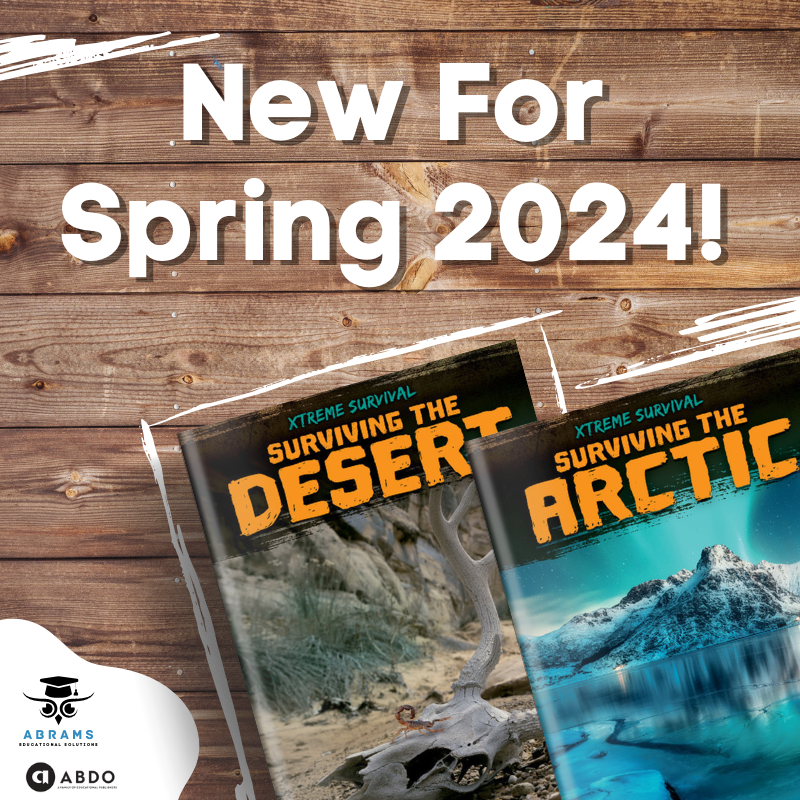 This series from @ABDOpublishing teaches readers how to survive in several of Earth's most inhospitable places through the real-life experiences of those who survived. Visit here for more information: ow.ly/PIRU50PEs7P #PaLibChat #PSLA