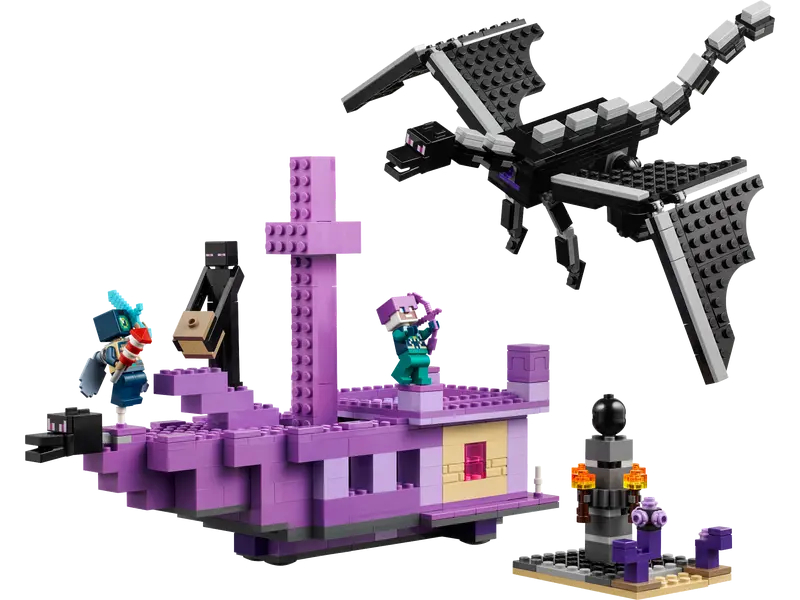 ¡Nuevas localizaciones para tu set de LEGO Minecraft llegan a GAME! Ya puedes reservar: ➡ La Fortaleza-Lobo. ➡ El Pozo de Mina de los Páramos. ➡ El Dragón Ender y el Barco del End. ow.ly/6iGm50Rybc6