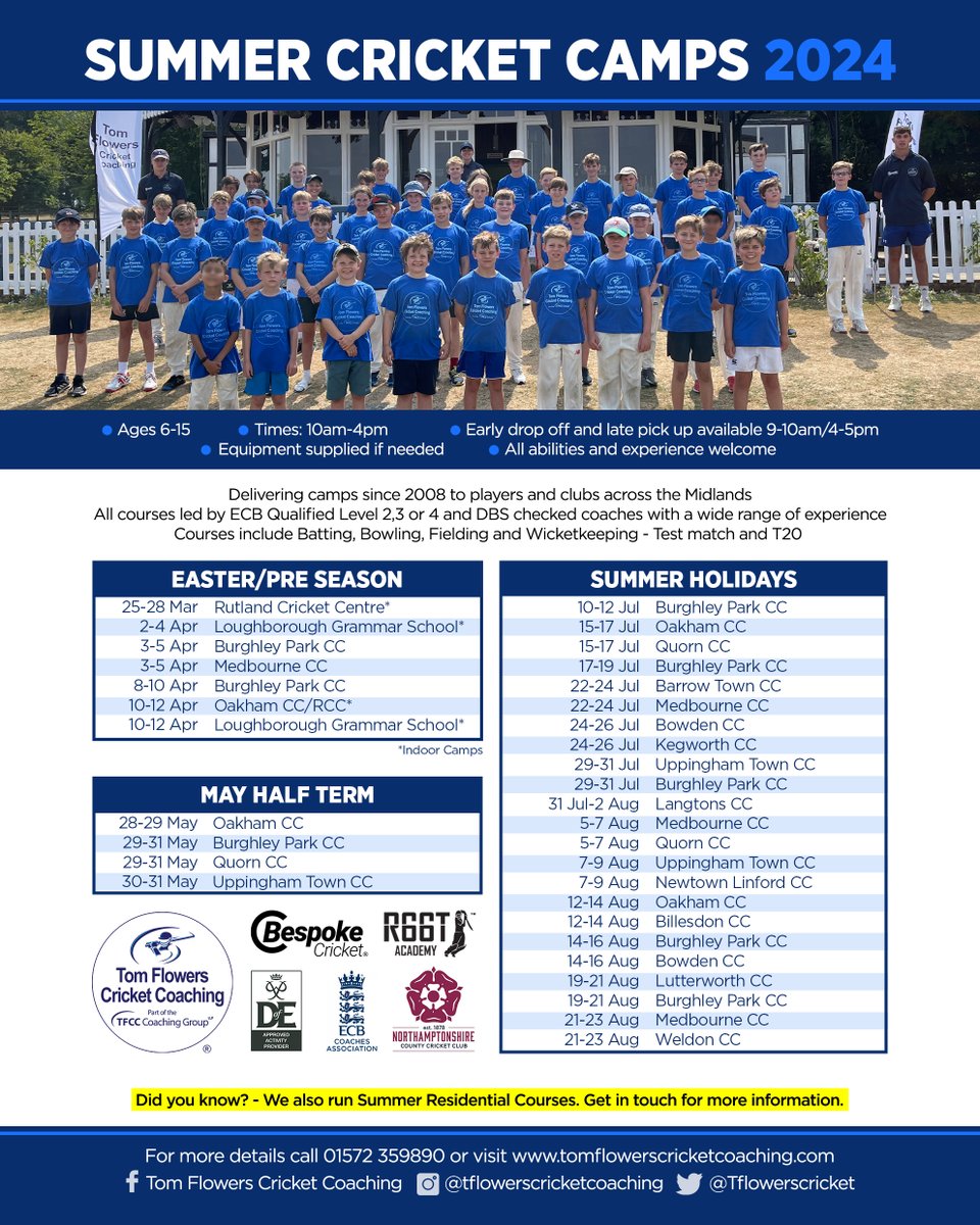 Tom Flowers Cricket Coaching (TFCC) tweet media