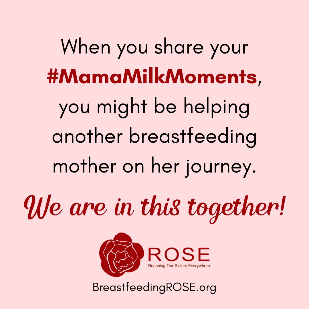 Share your #MamaMilkMoments to uplift fellow breastfeeding moms! Your story could be the encouragement someone else needs on their journey. Use the hashtag #MamaMilkMoments for the chance to be featured on our platforms. #TogetherWeNourish #BLKBFing #ROSEHEAL #HEAL2HEALTH