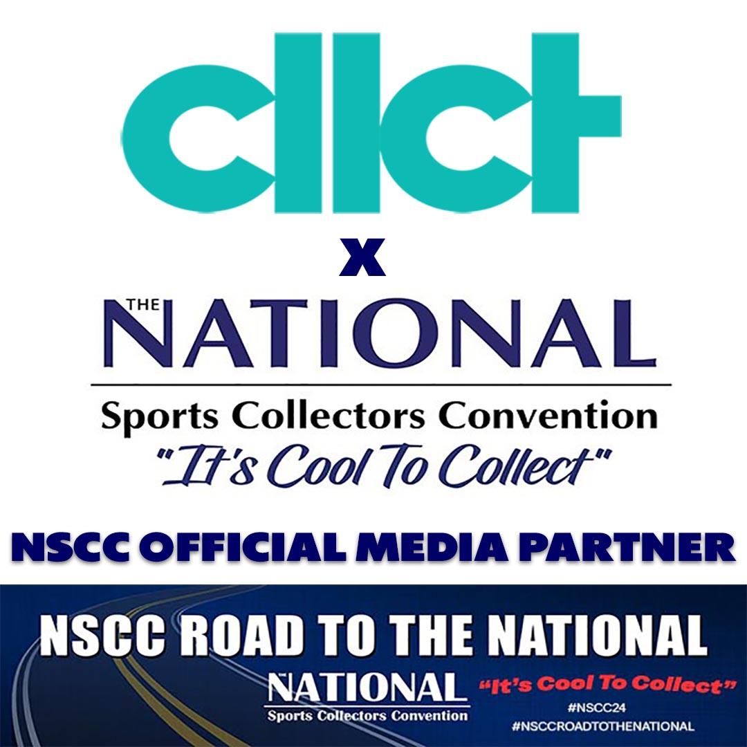 nsccshow's tweet photo. The NSCC is excited to announce an official media partnership with cllct, a new sports memorabilia and collectibles media outlet, for its highly anticipated 2024 show hosted by Cleveland at the I-X Convention Center, July 24-28, 2024. https://t.co/cXZlkWi8Pq