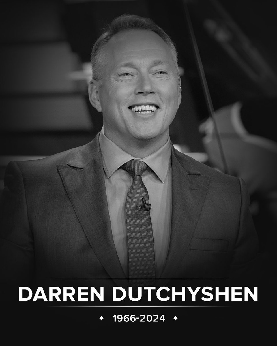 TSN is mourning the loss of our friend and beloved SportsCentre host Darren Dutchyshen.