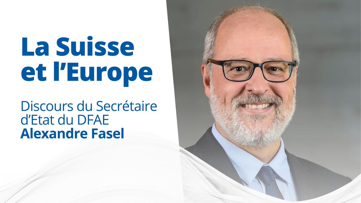 Lors de notre Après-midi européen: discours du Secrétaire d'Etat du @EDA_DFAE @SwissMFAStatSec sur la Suisse et l'Europe 🇨🇭-🇪🇺.

📅 samedi 25 mai
🕰️ 13h45-16h00
📍 Kornhausforum, Berne

Infos 👉 europa.ch/fr/event/apres…

#SwissEUrelations #NousEuropéens #NousEuropéennes #EU