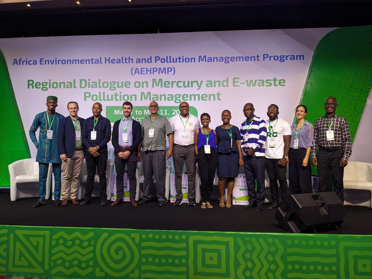 Last week, our colleague Marnick was invited to Ghana 🇬🇭 by the <a href="/World/">WORLD</a> Bank for a regional meeting of the Africa Environmental Health and Pollution Management Program (AEHPM). Check our LinkedIn for more information about his trip!
#ClosetheGap #WorldBank #CircularEconomy #AEHPM