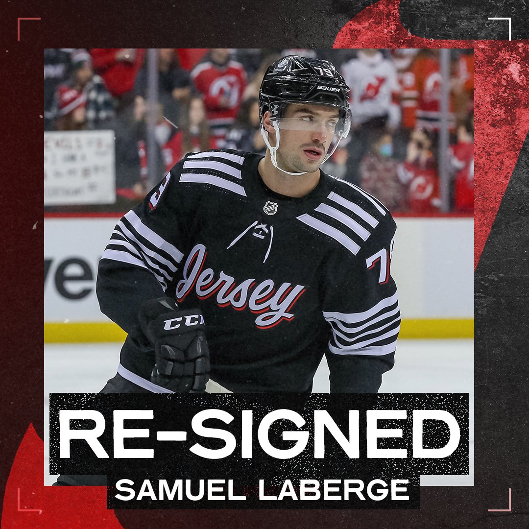 We have re-signed forward Samuel Laberge to a one-year, two-way contract. 📰: bit.ly/3QOWmcC