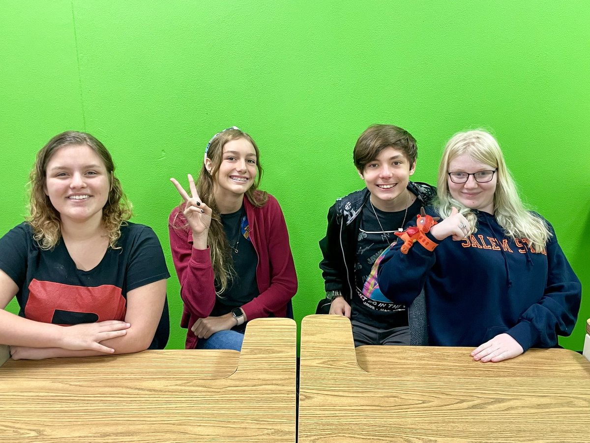 Kat Pettit (@thefestivelibrn) on Twitter photo Last day filming Charger News 😭I have enjoyed starting off my day with these kiddos all year! I'm excited for your future adventures but I will miss all of you! 💜 <a href="/HCPSMonroe/">Monroe Middle School</a> @PrincipalJahn Last day filming Charger News 😭I have enjoyed starting off my day with these kiddos all year! I'm excited for your future adventures but I will miss all of you! 💜 <a href="/HCPSMonroe/">Monroe Middle School</a> @PrincipalJahn