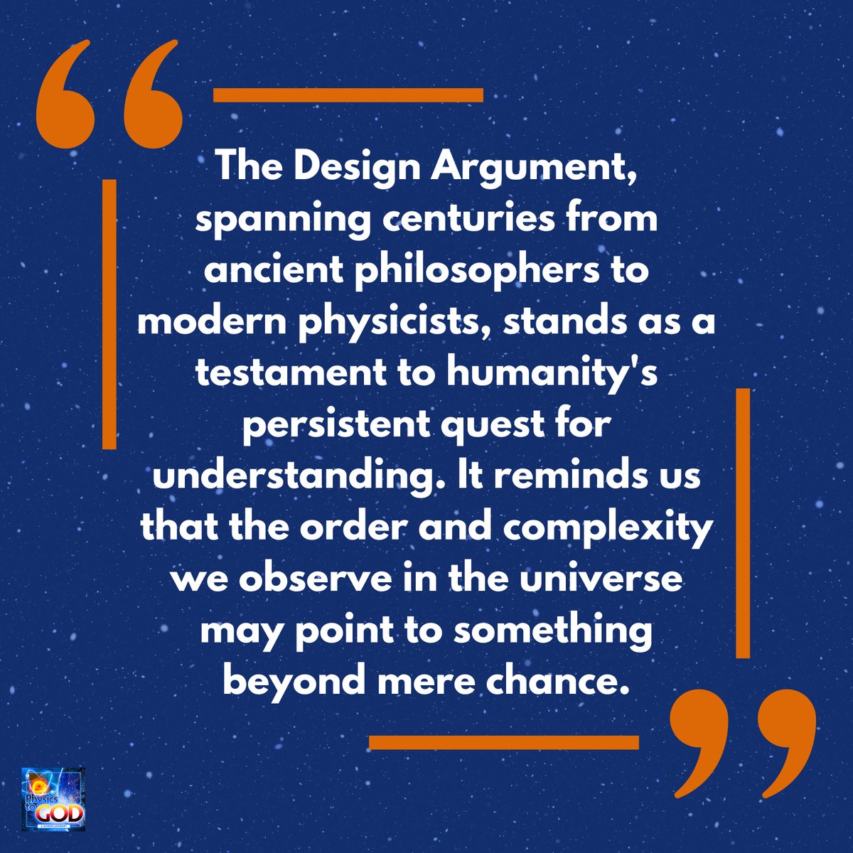 PhysicsToGod's tweet image. Diving into the depths of The Design Argument: From ancient wisdom to modern science, humanity&apos;s journey of discovery continues. 🌌✨ #QuestForUnderstanding #Beliefingod #physics #science #Universemysteries #ScienceandFaith