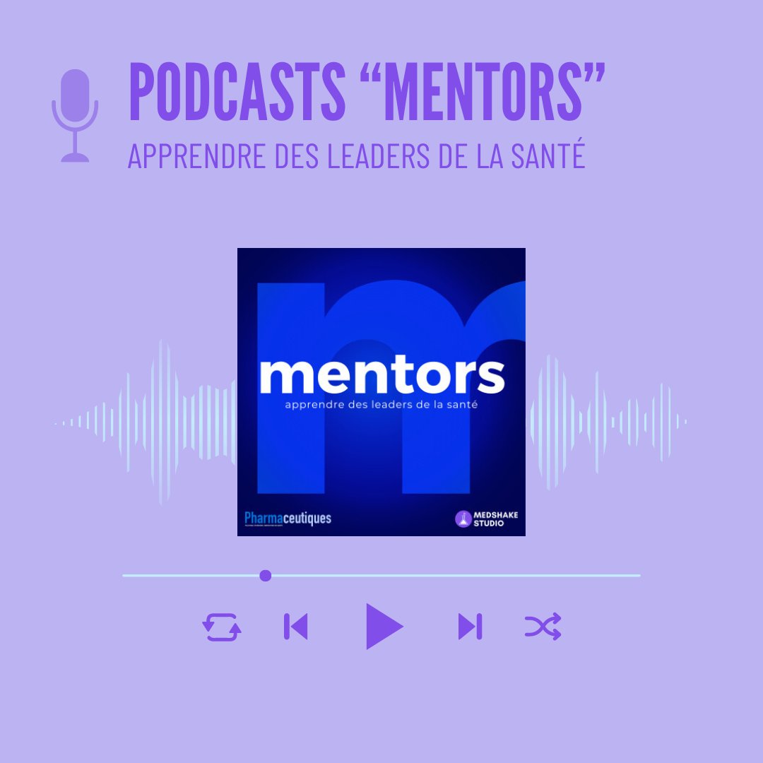 🐍 Lancée en juin 2022, « Mentors » est une série de podcasts, produite par 23 Consulting et MedShake Studio, une agence de communication crée par Anca PETRE, ancienne étudiante du Master Marketing Pharmaceutique et Technologies de Santé de la Faculté.
➡ podcast.ausha.co/mentors-appren…