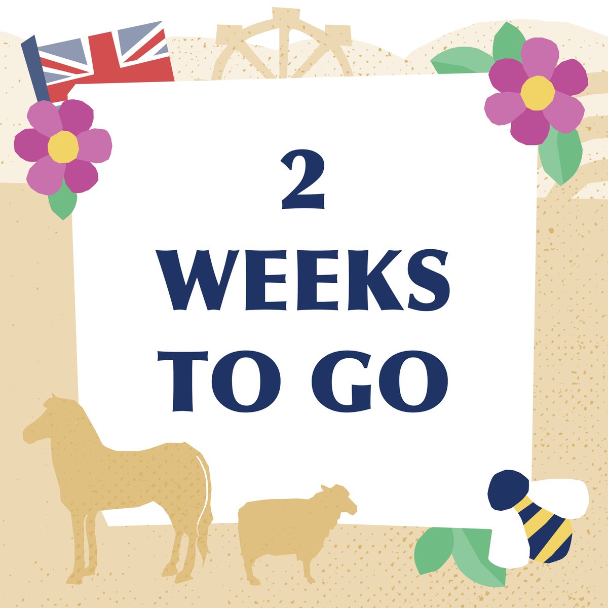 2 weeks until the Royal Bath & West Show 2024! 🤩🐮🌳🚜🎉 Yes you read that correctly! Just 2 weeks until the Show ⭐ Its a buzz of activity here at the Showground in preparation - we can't wait to see you there Book your tickets in advance ➡️ loom.ly/0tiF5n8