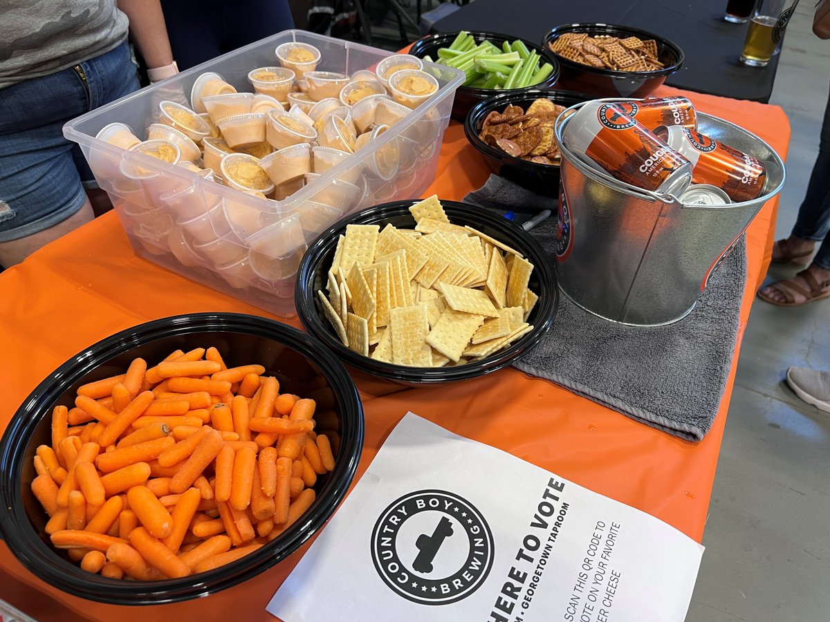 The Country Boy Beer Cheese Competition is this Sunday, May 19! Mark your calendars to join us in the Georgetown Taproom to taste the best beer cheese recipes in Kentucky and vote on your favorite. It is free to join, and we will be accepting donations for @HoosierBurnCamp.