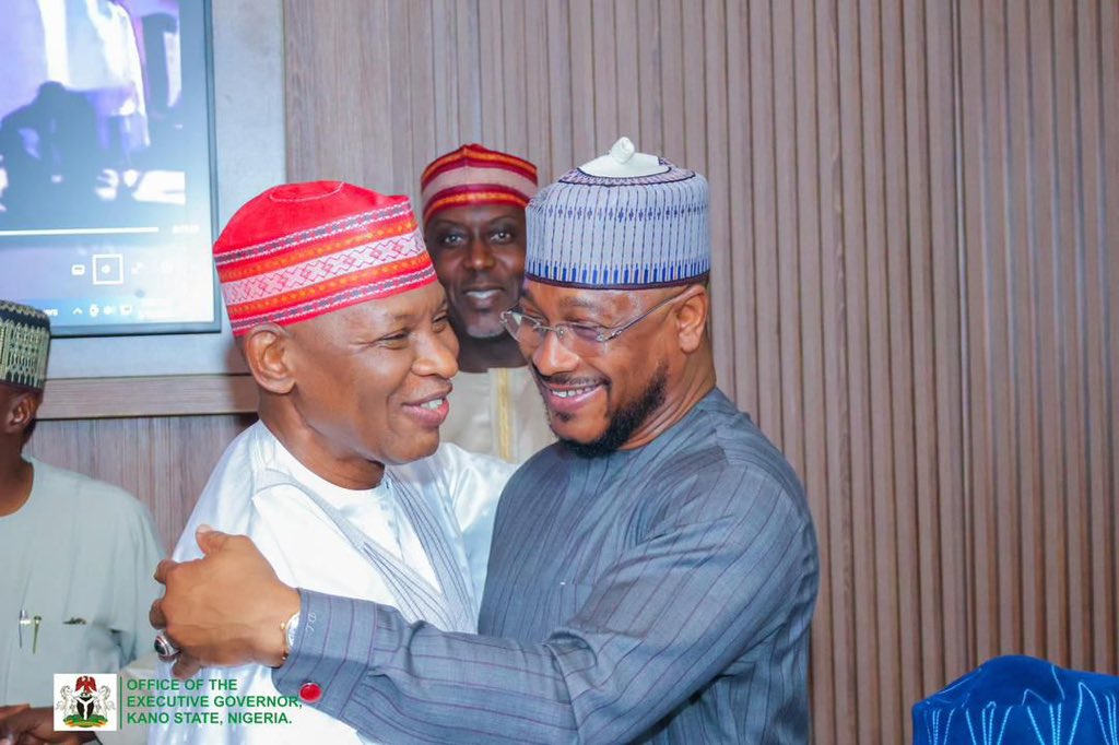 Kyusufabba's tweet photo. I had the pleasure of joining my counterparts from other states at the Nigerian Governors Forum meeting, last night in Abuja. - AKY https://t.co/iFJWNN4EPd