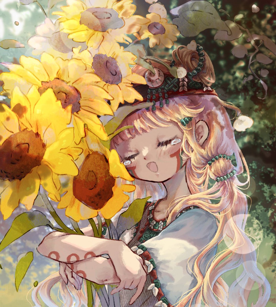 ikuinen_matka's tweet photo. 🌻🌽Chicomecoatl🌽🌻
My fav lady~😘💛
#aztecmythology #aztecs #aztecgoddess #aztecdeity #goddess #myths #神話創作 #落書きギルド #oc #mesoamerica https://t.co/mn4qYqLUFR