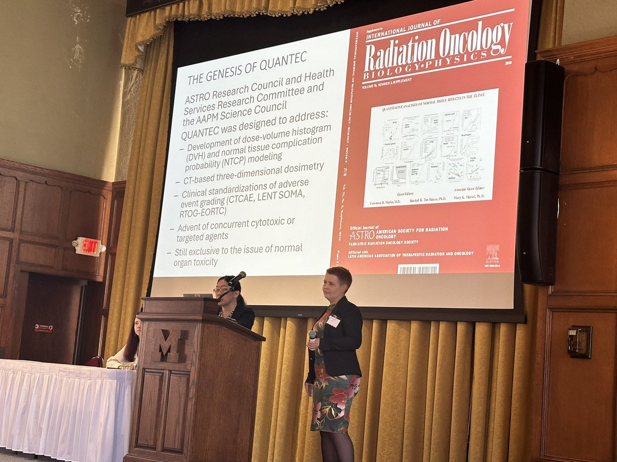 It’s a full house as we kick off this international effort to tackle the complex problem of re-irradiation. Thank you to our guests and experts from around the world to @UMich. Thrilled to host this incredibly important event! @ASTRO_org @aapmHQ @ESTRO_RT @UMichRadOnc