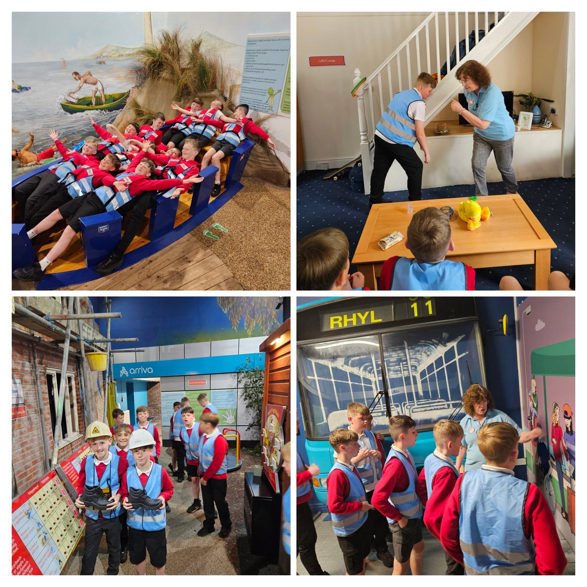 Blwyddyn 6 had a fabulous day @DangerPointLtd,  learning about safety in and around the home; and out and about in the outside environment. 
#roadsafety
#safetyinthehome 
#healthandwellbeing