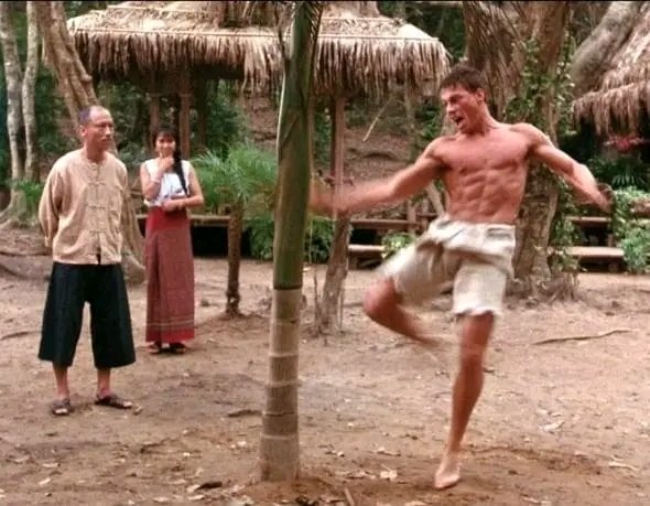 Did i not go out and break the neighbor's small banana tree after watching this scene...