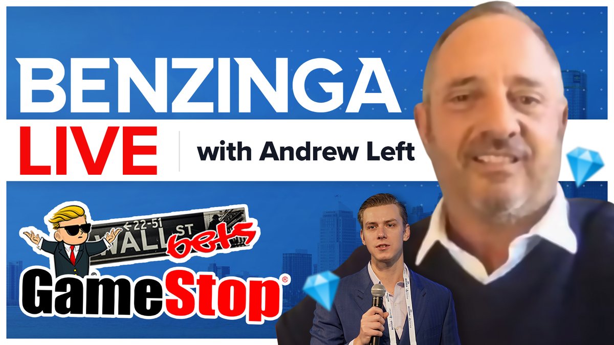Don't miss today's Benzinga LIVE! Covering the explosive MEME Stock Comeback with Andrew Left (@CitronResearch) and @RodAlzmann $GME $AMC youtube.com/watch?v=5kP1BS…