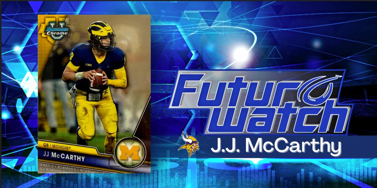 Check it out!! 😃 NFL Future Watch: J.J. McCarthy Football Cards, Minnesota Vikings gogts.net/nfl-future-wat… #TheHobby