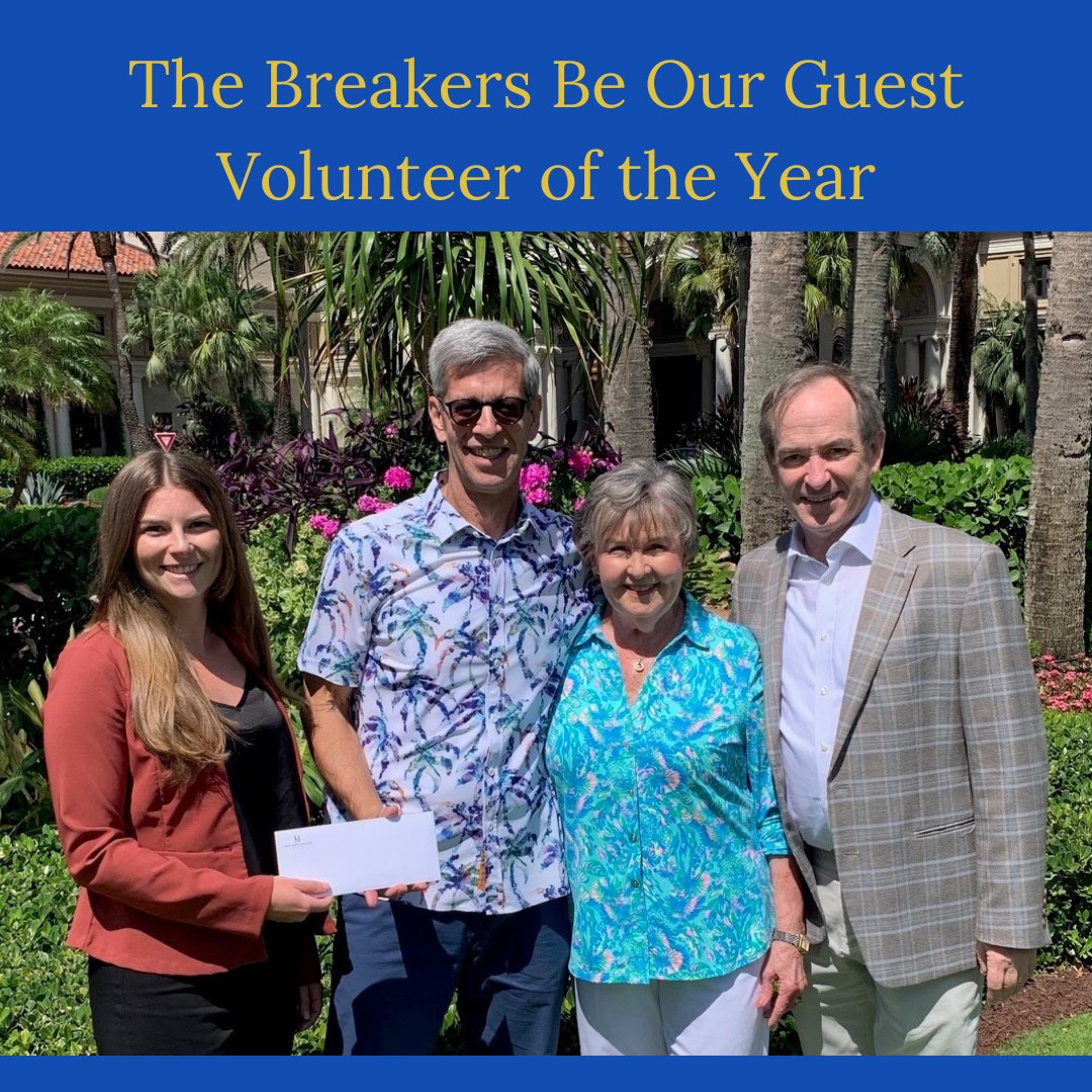 Congratulations to William 'Bill' Henthorne for this tremendous honor:
instagram.com/p/C7CD8sYrRmR/
@TheBreakers #volunteer