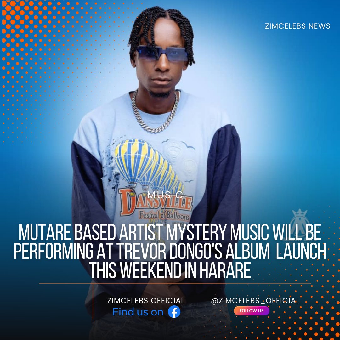 Mutare based artist Mystery music will be performing at Trevor Dongo's album launch this weekend in Harare Check out his music youtu.be/mXMiaKNmSQI?si…