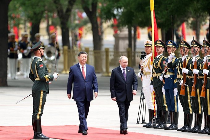 Rusia y China fortalecen asociación estratégica y abogan por la paz es.mdn.tv/7nLl #Rusia #China #Putin #Xijinping #BRICS #Economia
