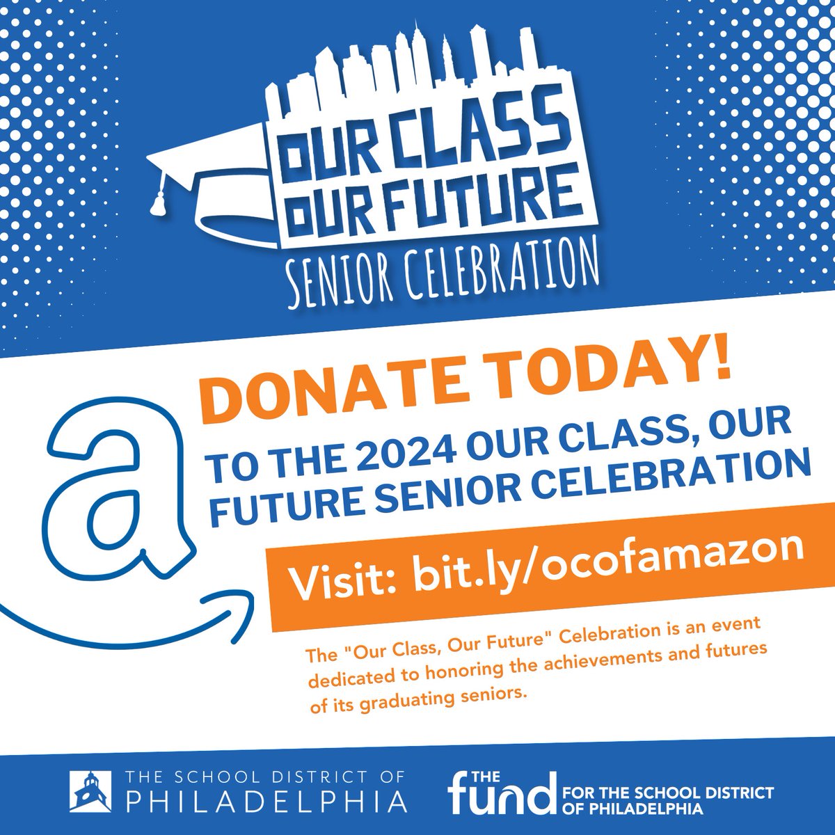 Let's make our senior celebration unforgettable! Explore the Our Class Our Future Amazon wishlist and be a part of creating lasting memories. Visit bit.ly/ocofamazon to contribute today! 🎉🎓