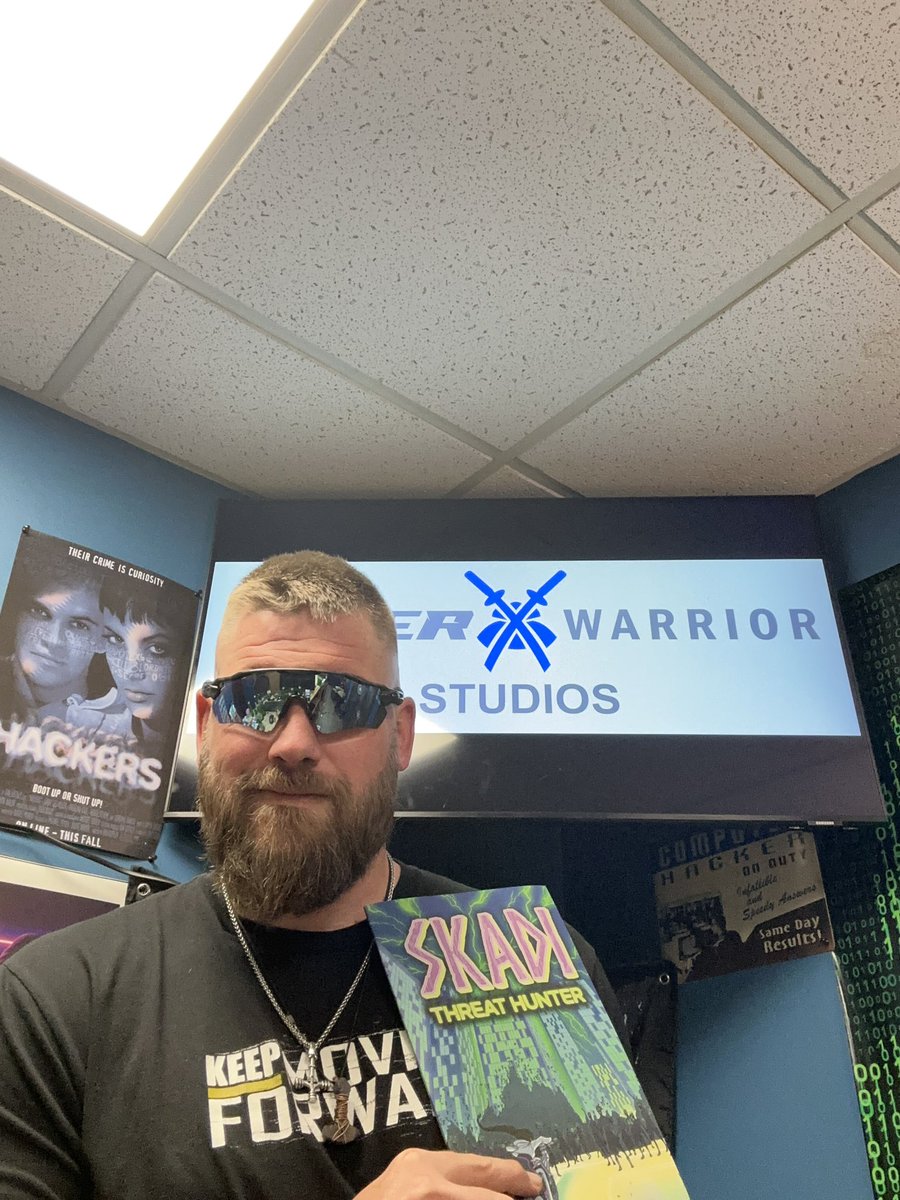 Cyber Warrior Studios | Live Fri Nights @ 7PM ET (@cyberwarriorst1) on Twitter photo Just finished reading #Skadi by <a href="/chrishvm/">Chris Cochran</a> and <a href="/shewhohacks/">Maril Vernon (Find me on LinkedIn)</a>! Awesome read and great imagery!
#TheCyberWarrior Just finished reading #Skadi by <a href="/chrishvm/">Chris Cochran</a> and <a href="/shewhohacks/">Maril Vernon (Find me on LinkedIn)</a>! Awesome read and great imagery!
#TheCyberWarrior