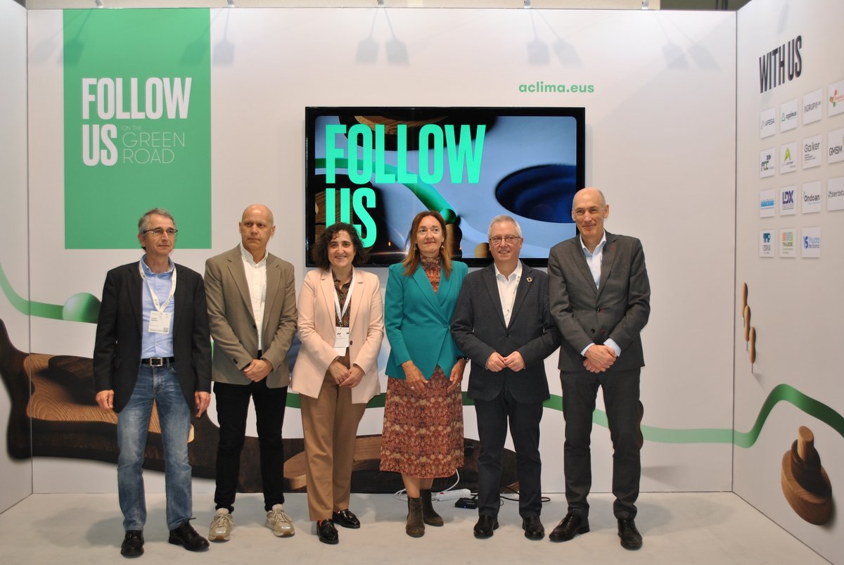 🌍✈️ IFAT 2024 | Aclima ha celebrado hoy la jornada “Capacidades internacionales de las empresas vascas del sector medioambiental”. 🗣️@CristinaOyon - @grupospri | Olga Martín - @AclimaEuskadi | @alexanderboto - @Ihobe_Eus @agaleus | @FivemasaS | @LDX | @FCC_Group | Afesa