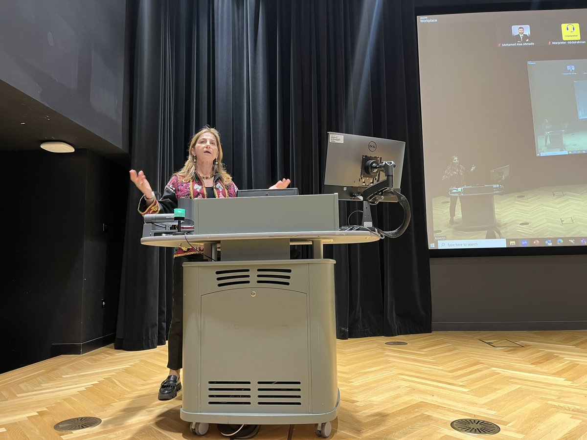 R4HSSS (@r4hsss) on Twitter photo Key note speaker <a href="/Rim_Turkmani/">Rim Turkmani</a> discusses the multidisciplinary work of #health governance & politics <a href="/R4HSSS/">R4HSSS</a> & <a href="/LSE_CCRG/">LSE Conflict & Civicness Research Group</a> highlighting the importance of developing institutional legitimacy to benefit conflict-affected populations in #northwest #Syria Key note speaker <a href="/Rim_Turkmani/">Rim Turkmani</a> discusses the multidisciplinary work of #health governance & politics <a href="/R4HSSS/">R4HSSS</a> & <a href="/LSE_CCRG/">LSE Conflict & Civicness Research Group</a> highlighting the importance of developing institutional legitimacy to benefit conflict-affected populations in #northwest #Syria