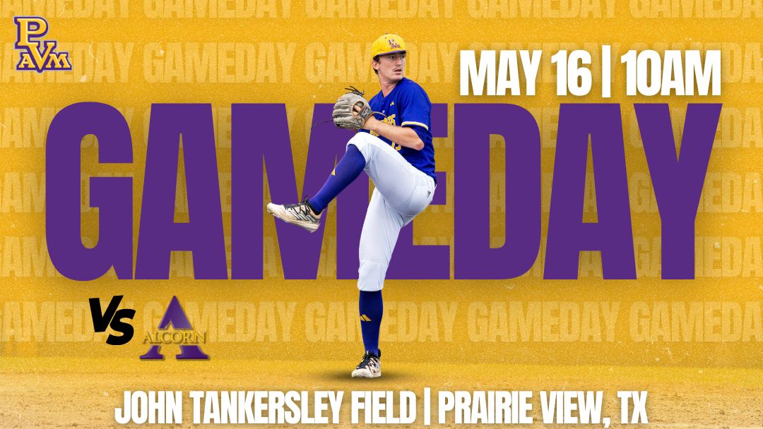 PVAMUBSB: It’s gameday for the Panthers baseball team as they host the Alcorn State Braves! 🗓️: May 16 ⏰: 10AM 🏟️: John W. Tankersley Field|Prairie View, Tx 📺: buff.ly/3HZxk5P 📊: buff.ly/3SgehK9