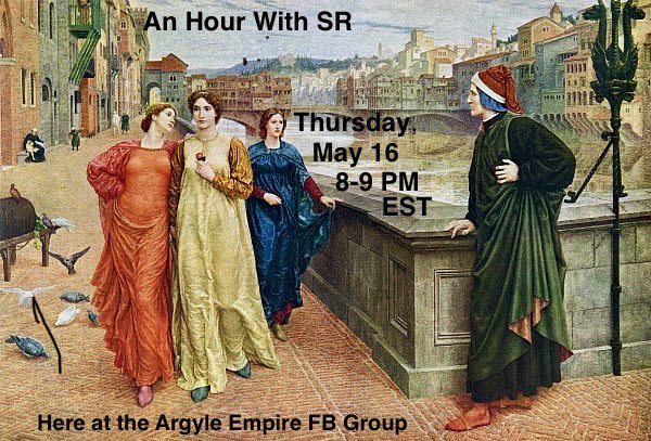 Tonight’s the night! Join the Argyle Empire group for our chat with Sylvain Reynard!