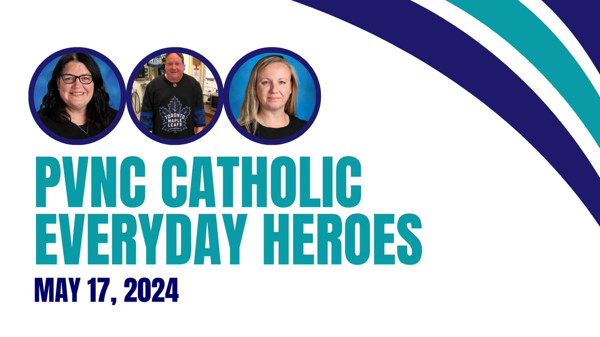 We are honoured to present this week’s #EverydayHeroes! 🌟

Our everyday heroes are the epitome of compassion, devotion, and care, transforming everyday tasks into extraordinary impacts.

This week we are celebrating Lisa, Jeff, and Laura.

pvnccdsb.on.ca/everydayhero-0…