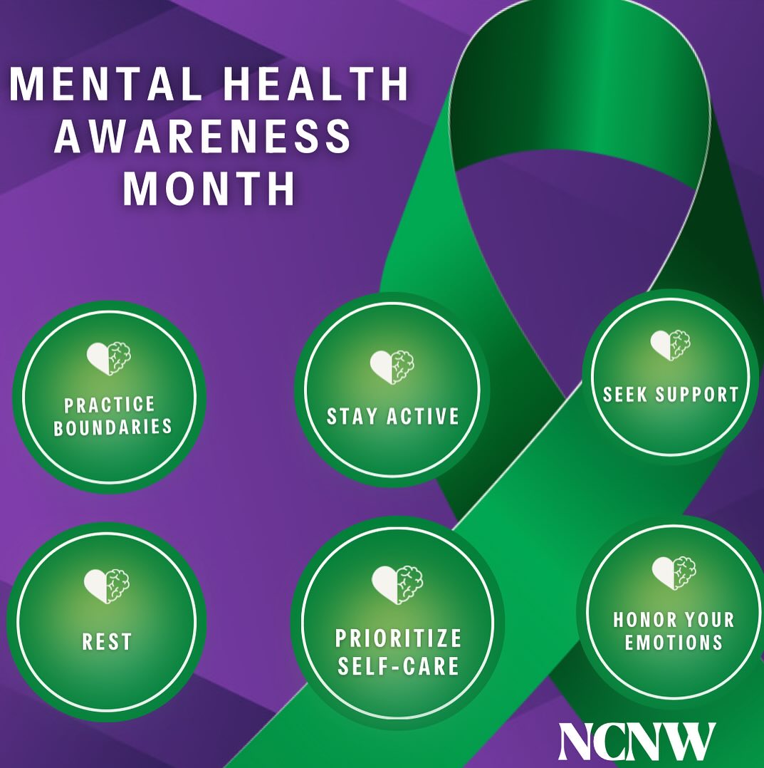 May is flying by, and we are halfway through #MentalHealthAwarenessMonth. NCNW is committed to fostering community and supporting programs where mental health is valued. To support this work, text NCNWGIVES to 345345 or click the link to donate: tr.ee/y8ouNWL9hB