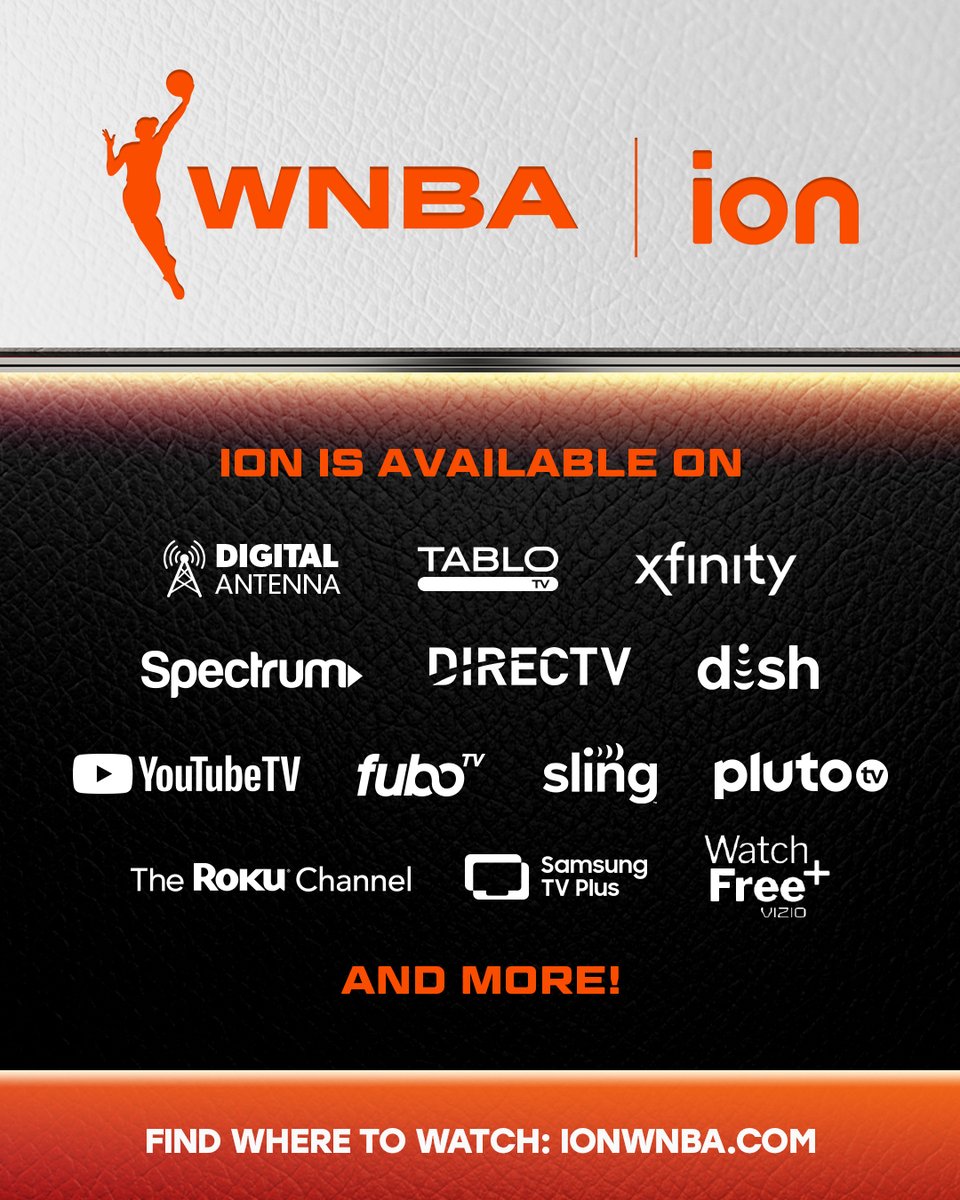 #IONWNBA returns tomorrow night with a must-see doubleheader. 👏 Here's where to find the action on @iontv ➡️ ionwnba.com
