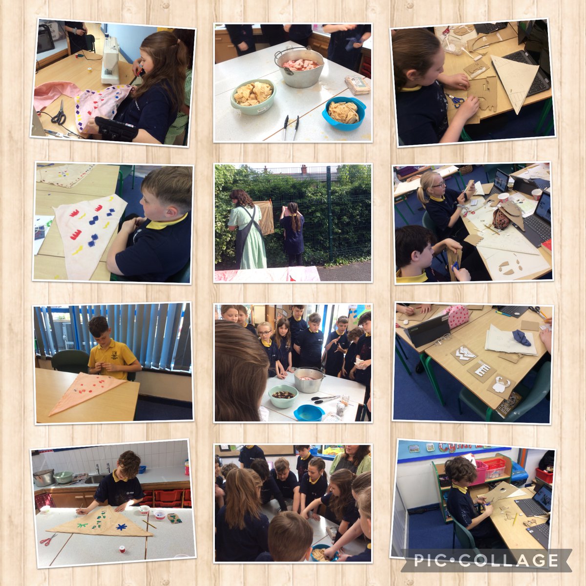 More highlights from our immersion days which kick started our new topic 'What a Wonderful World' working with Amasing on drumming, dancing and composing. Our Year 6 children also worked with artist Kate Youens making African headscarves. @amasingcic @leaderlive @Arts_Wales_