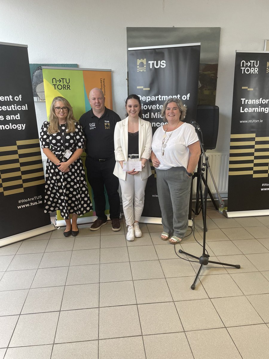 It was amazing to be part of this end of year <a href="/TUS_ie/">Technological University of the Shannon</a> Science showcase. Well done to all the students for such fantastic project posters and to all the winners Also well done to Vasilena Simidchieva for winning the instagram competition
