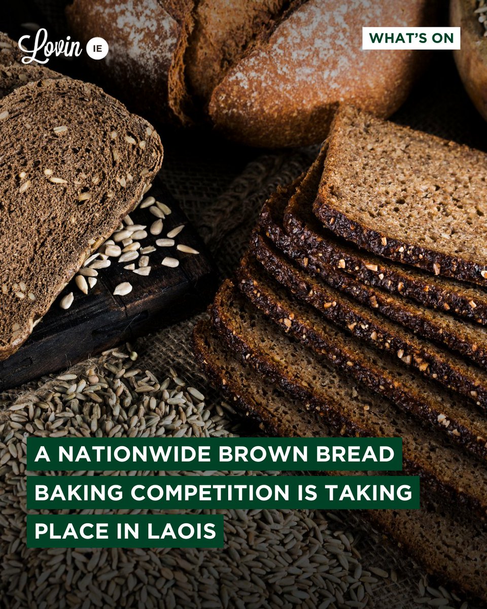 This year's National Brown Bread Baking Competition winner will walk away with €5000 and a NEFF oven (worth €2,019!!). 

The final showdown will be on the afternoon of the 19th September at the National Ploughing Championships in Ratheniska, Co. Laois.
 
Happy baking! 🥖❤️