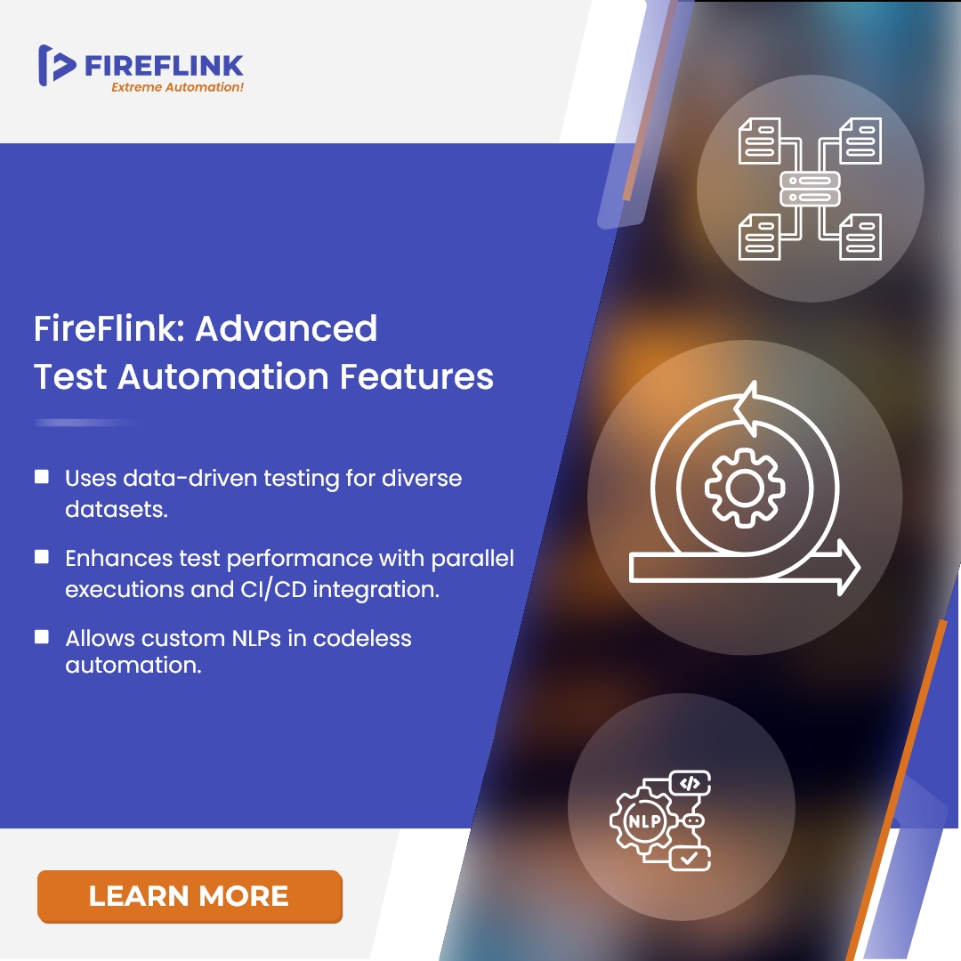 fireflink's tweet photo. Unlock the Power of FireFlink: Elevate Your Test Automation with Data-Driven Testing, Parallel Executions, and Custom NLP Integration

https://t.co/p0wjkVnumA

#softwaredevelopment #softwaretesting #softwaretestingservices #softwaretester #automationtesting https://t.co/lyfrf6GgR5