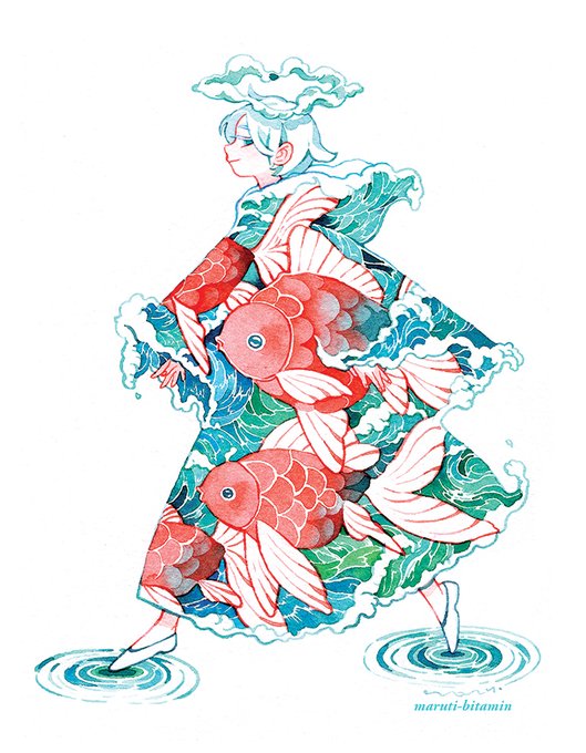 「fish」 illustration images(Latest)