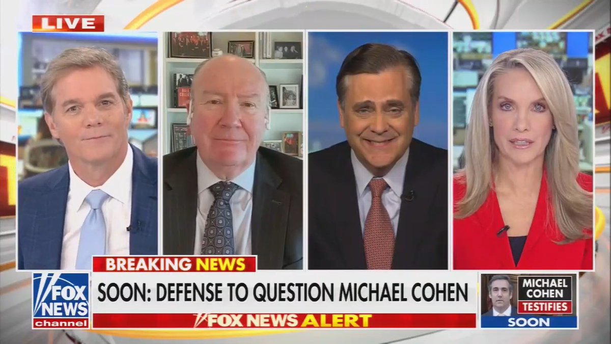 9:18 a.m.: Trump cites Jonathan Turley and Andrew McCarthy to claim that 'great lawyers and legal scholars, every single one says there is no crime' in his NY hush-money case. 9:21 a.m.: Fox anchor brings on Turley and McCarthy to comment on the case.