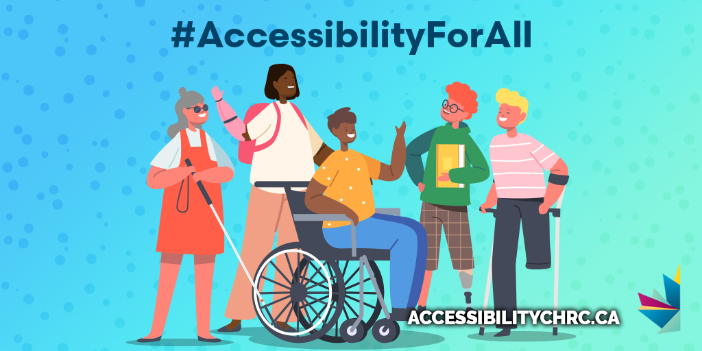 Disabilities come in all forms—some visible, others not. Both deserve understanding and support. Together, let's build a Canada where empathy and inclusivity thrive, while ensuring #AccessibilityForAll