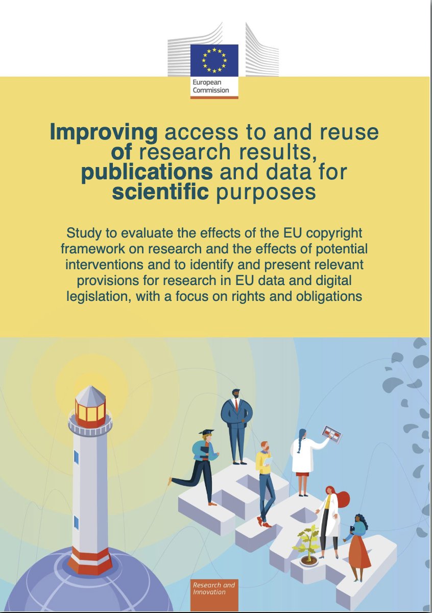 I'm proud to share with you this @EU_Commission report I had the chance to help with, under the supervision of @CaterinaSganga, along with Pelin Turan, Camilla Signoretta and @magalicontardi. #IPTeam #SantAnna @SantAnnaPisa op.europa.eu/en/publication…