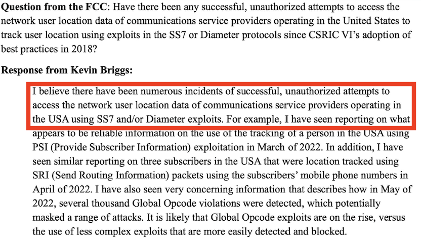 FINALLY: a 🇺🇸US official speaks the truth security researchers keep warning about... Americans' movements being tracked with well-known weaknesses that US telcos aren't fixing. Must-read #cybersecurity story by @josephfcox 404media.co/cyber-official…